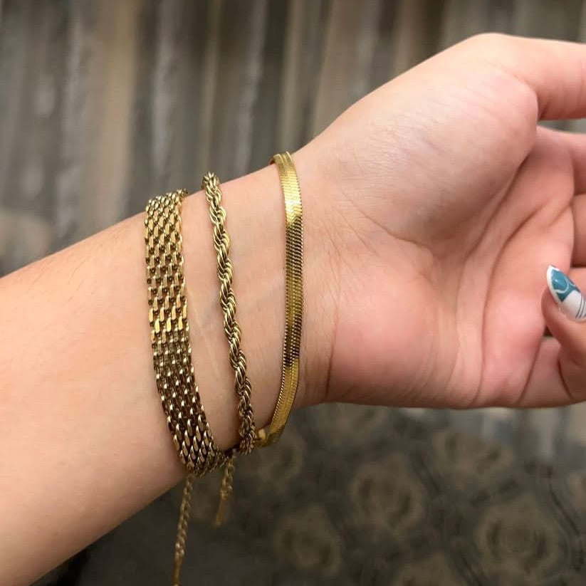 3 Bracelets (Rowena + Snake + Milas)