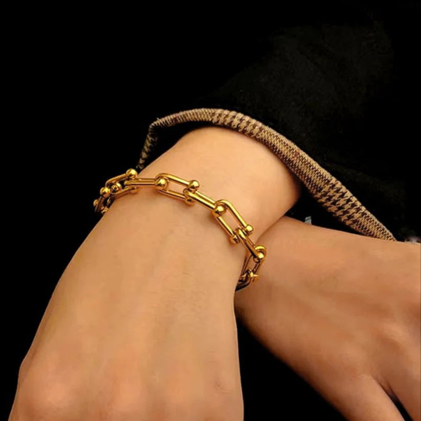 Tiffany Link Bracelet - Stainless Steel