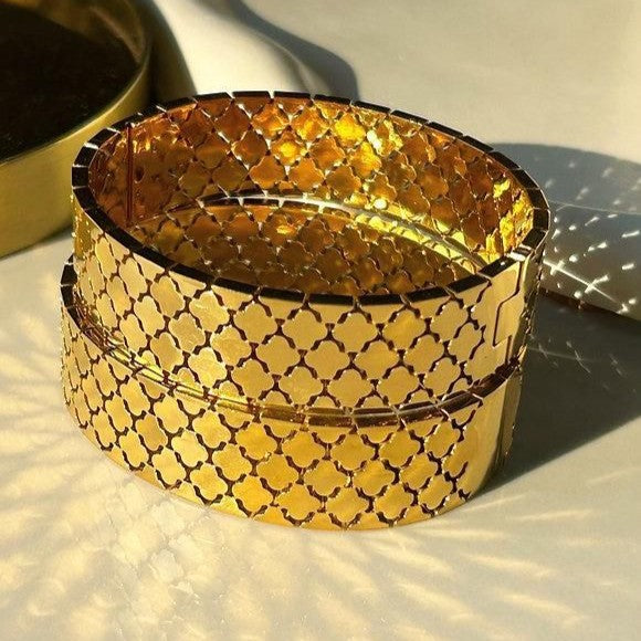 Clover Pattern (Bracelet + Ring)