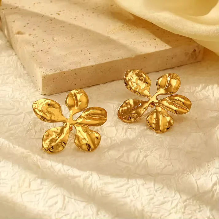 Aureflor Earrings - Stainless Steel