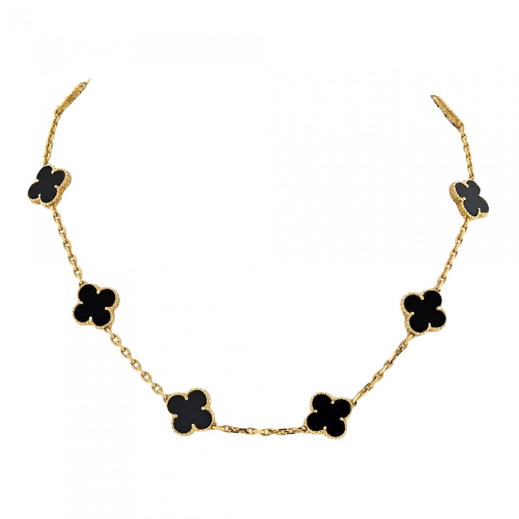 Four Leaf Clover Necklace - Stainless Steel