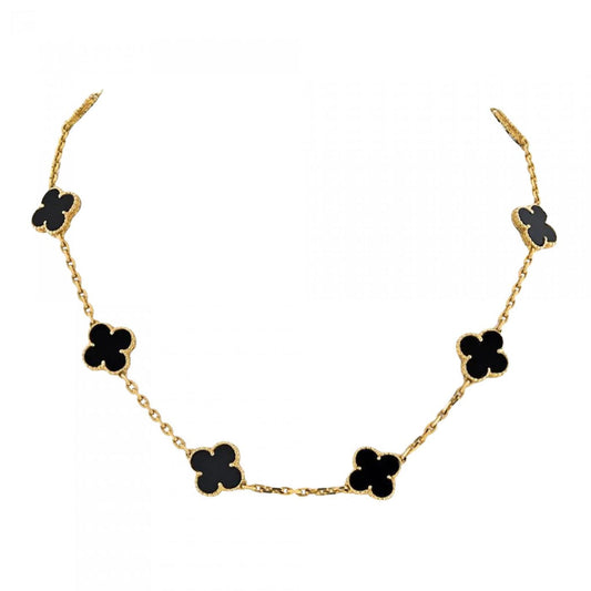 Four Leaf Clover Necklace - Stainless Steel