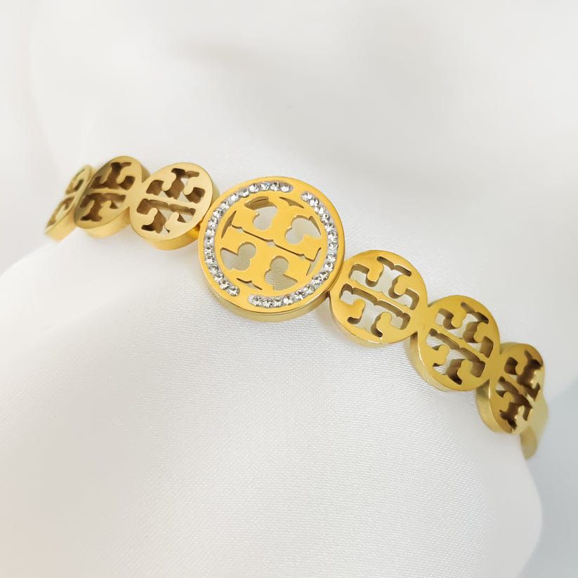 Tory Burch Bangle - Stainless Steel