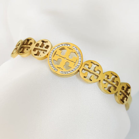 Tory Burch Bangle - Stainless Steel