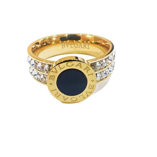 Bvlgari Style Ring - Stainless Steel