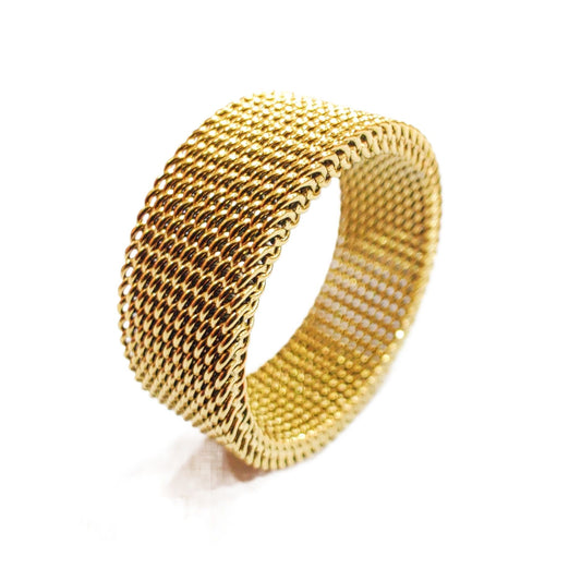 Meshy Ring - Stainless Steel