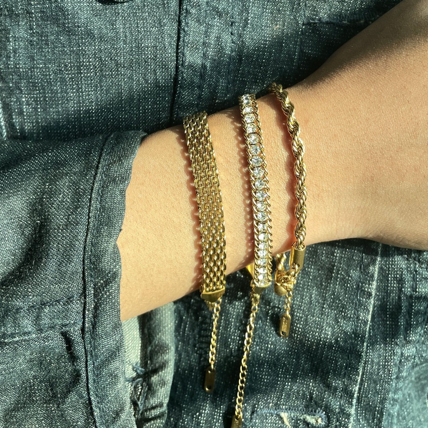 3 Bracelets (Milas + Luster + Rowena)