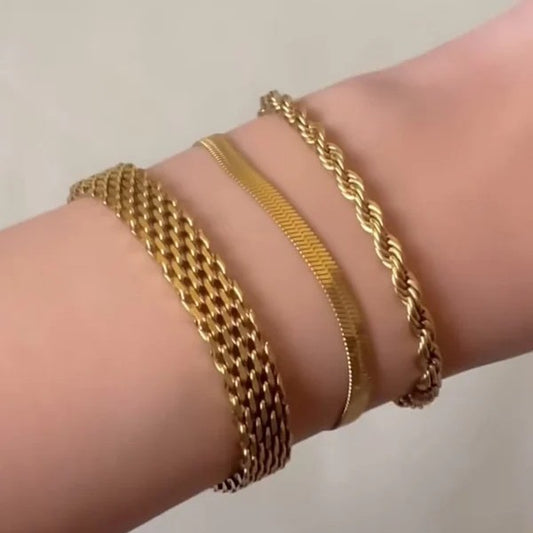 3 Bracelets (Rowena + Snake + Milas)