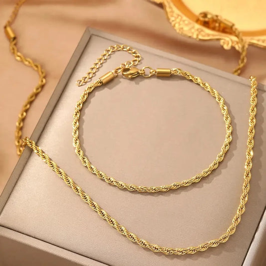 Set Milas (Bracelet + Necklace)