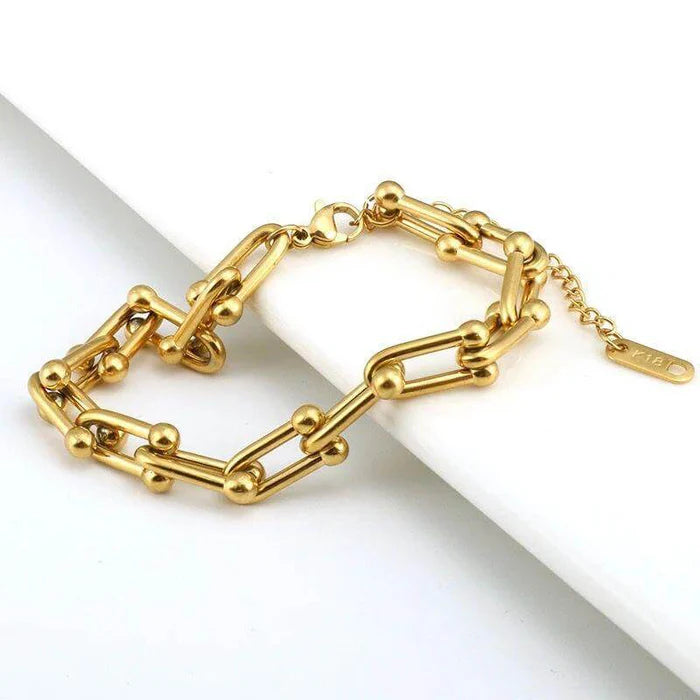 Tiffany Link Bracelet - Stainless Steel