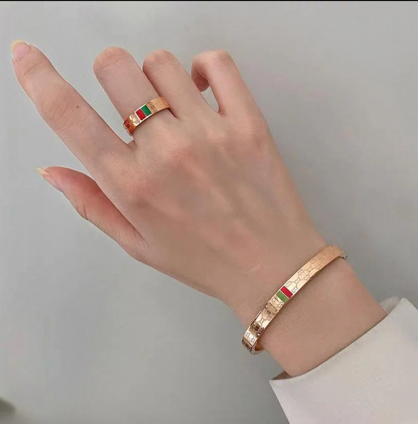 Set Gucci (Bracelet + Ring)