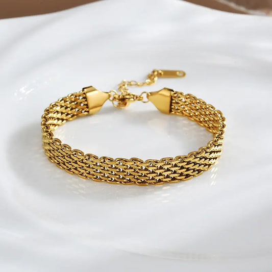 Rowena Bracelet - Stainless Steel