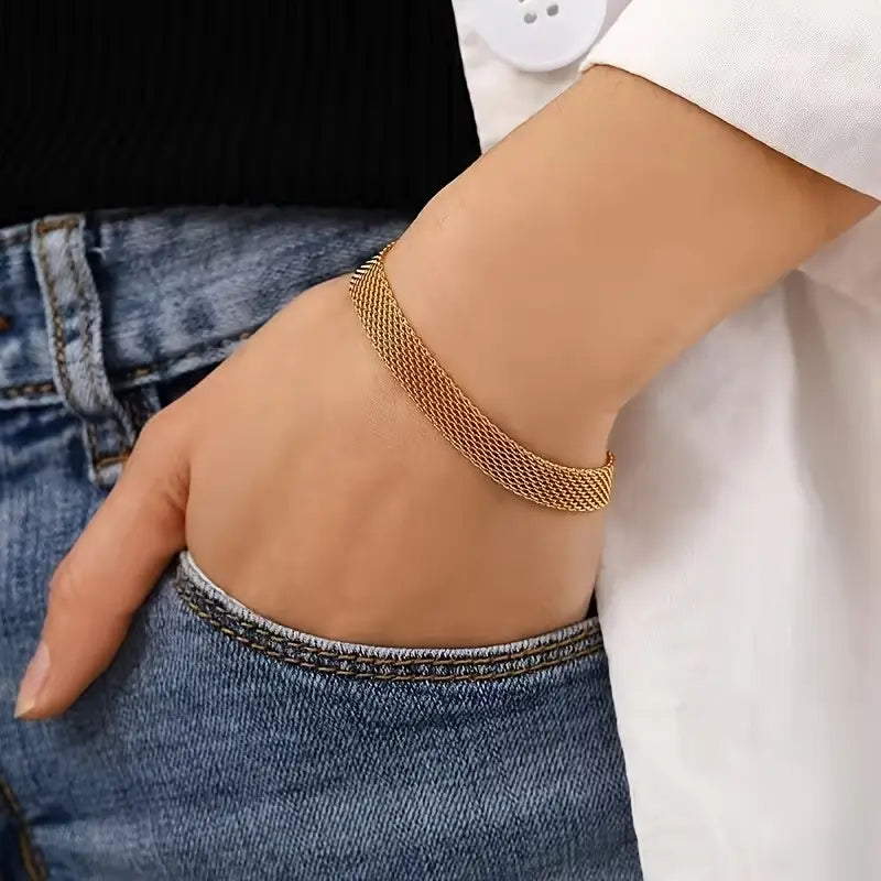 Mesh Bracelet - Stainless Steel