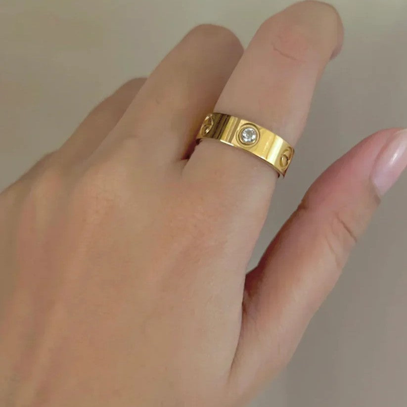 Cartier Ring - Stainless Steel