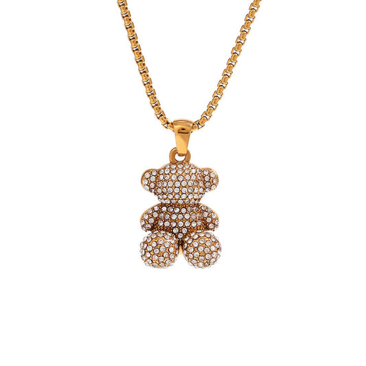 Teddy Necklace - Stainless Steel