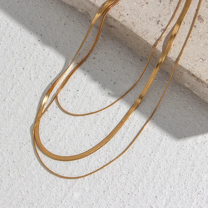 Leesie Necklace - Stainless Steel