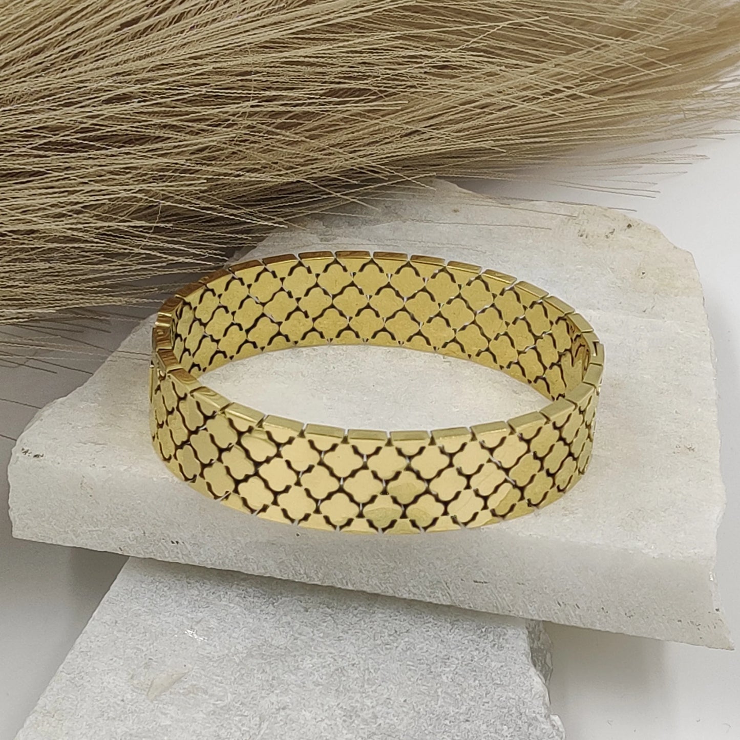 Clover Pattern (Bracelet + Ring)