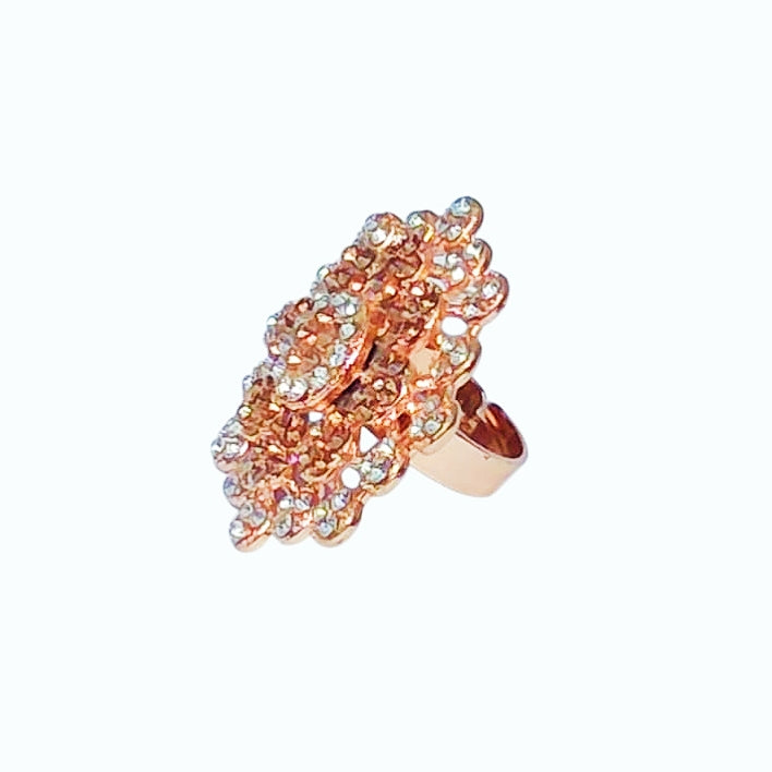 Champene Golden Joomar Adjustable Ring - Stainless Steel