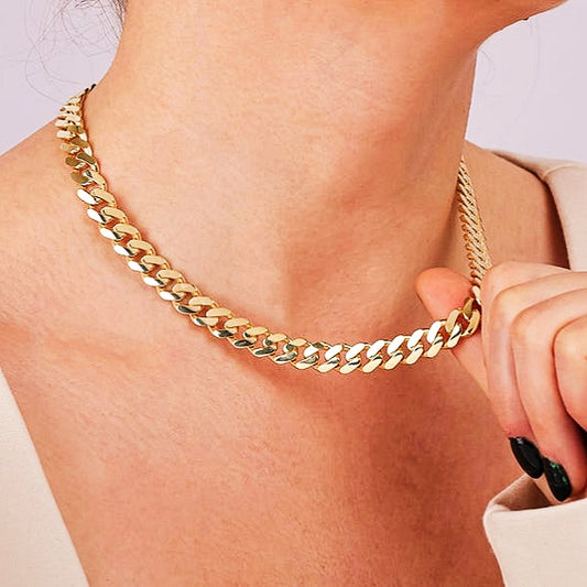 Cuban Link Necklace - Stainless Steel