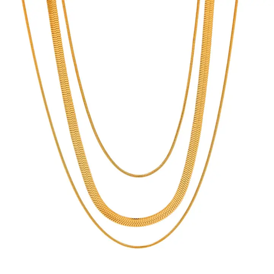 Leesie Necklace - Stainless Steel