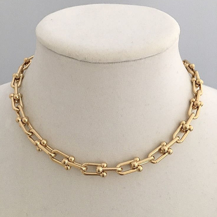 Paperclip Necklace - Stainless Steel