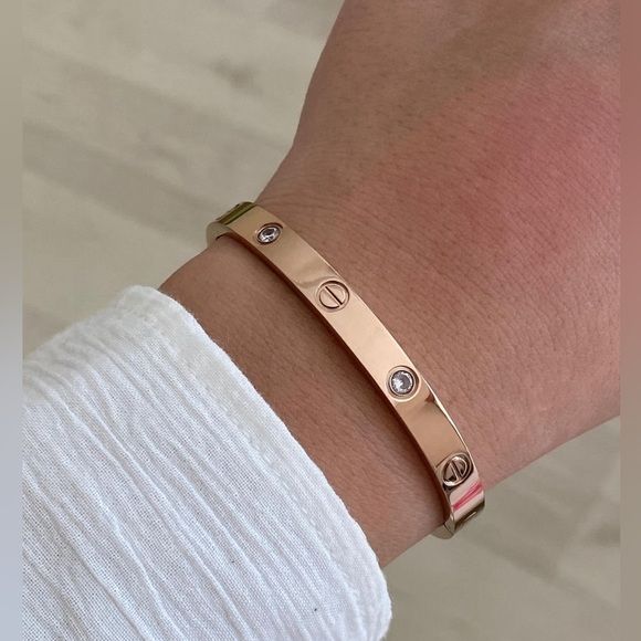 Cartier Alternative Stone Bracelet - Stainless Steel