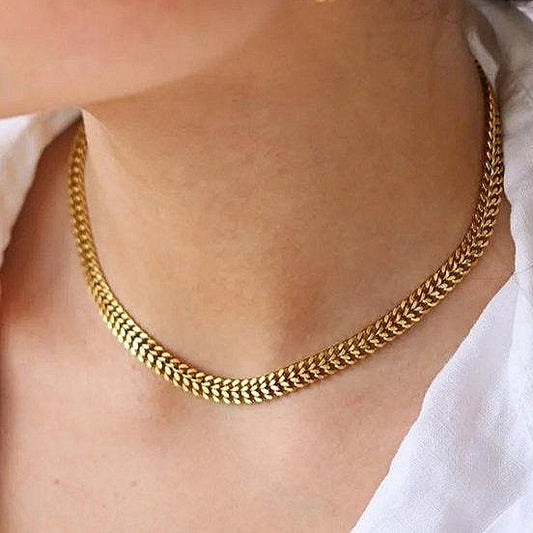 Curb Necklace - Stainless Steel