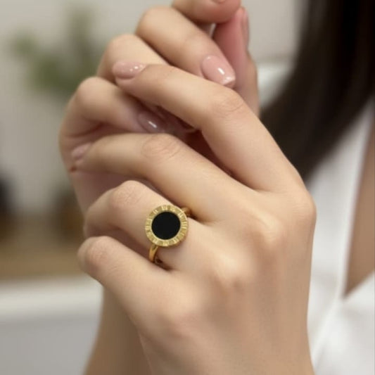 Roman Ring - Stainless Steel