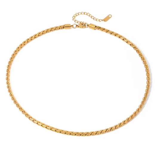 Curb Necklace - Stainless Steel