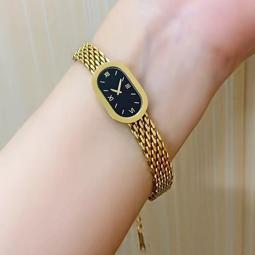 Dummy/Fake Mesh Watch Handcuff - Stainless Steel