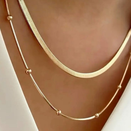 Necklaces (Snake + Thin Beads)