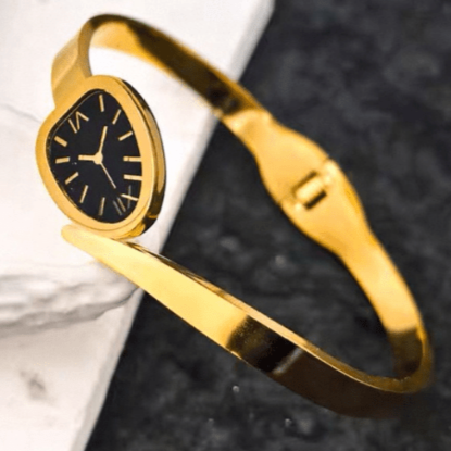 Dummy Snake Watch Handcuff - Stainless Steel