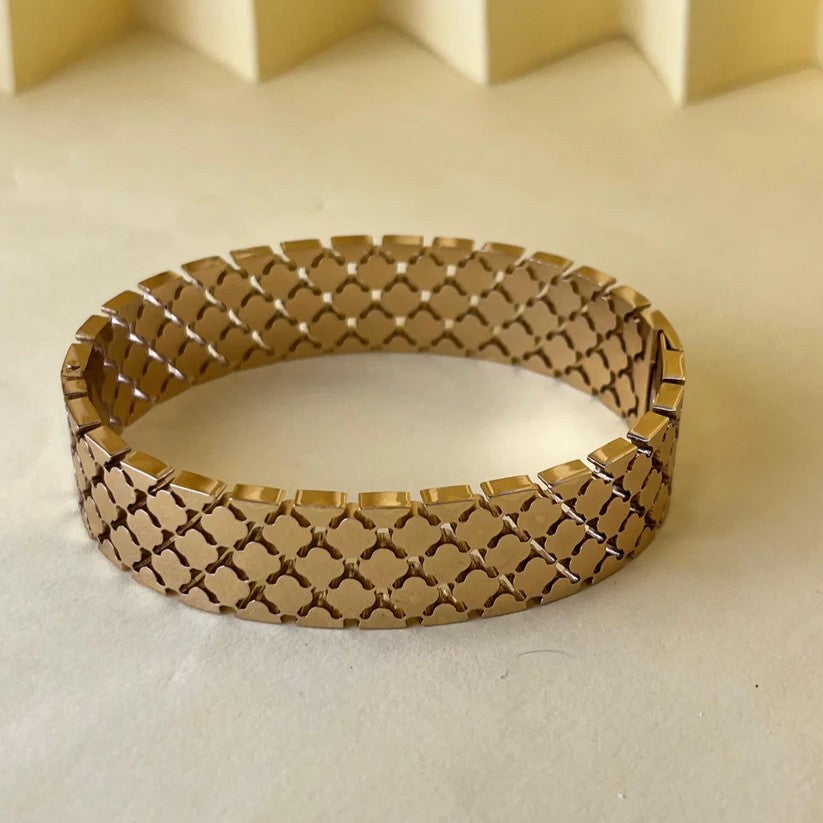 Clover Pattern (Bracelet + Ring)