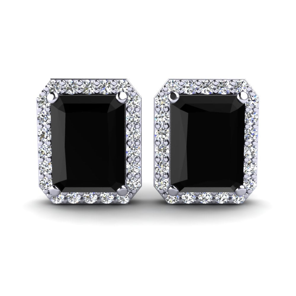 Majestic Black Crystal Halo Tops - High Quality China Gold