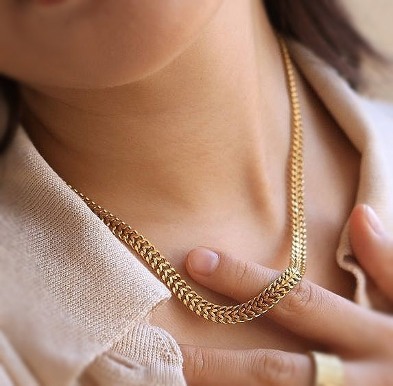 Curb Necklace - Stainless Steel