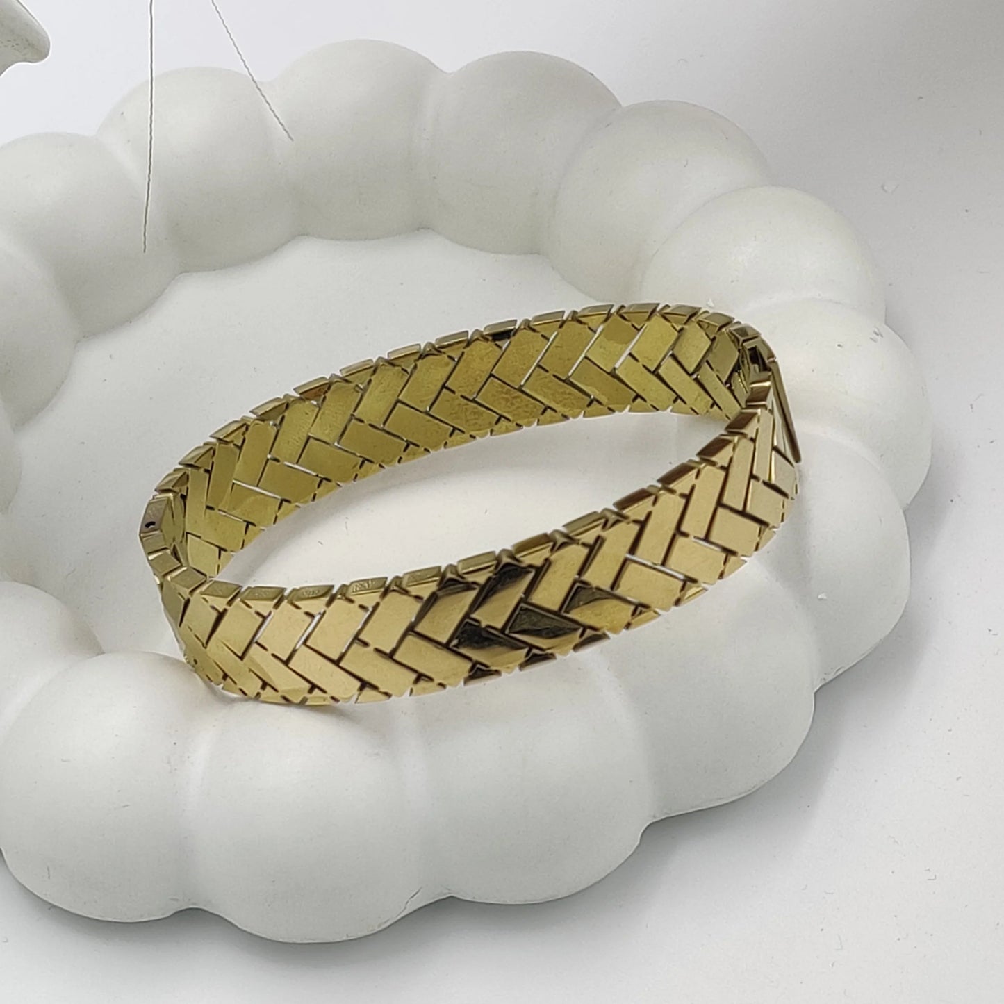 Brick Pattern (Bracelet + Ring)