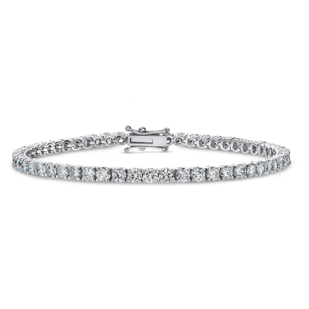 3 Bracelets (Tennis + Cartier + Screw Nail)