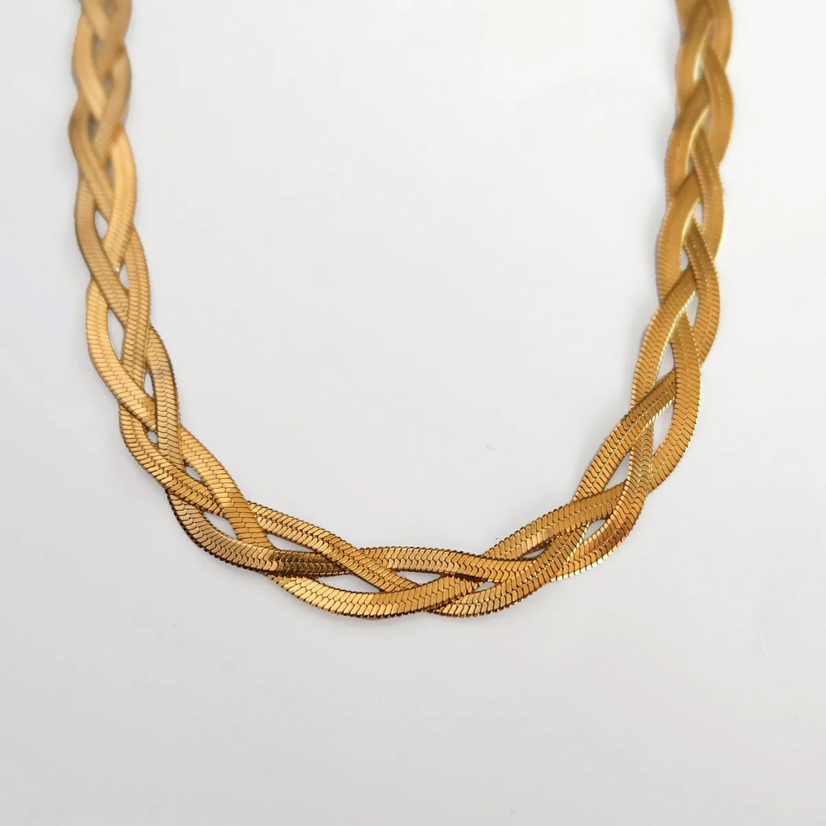 Triple Layer Snake Chain - Stainless Steel