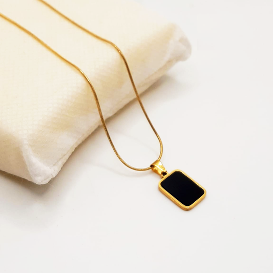Lotus Necklace - Stainless Steel